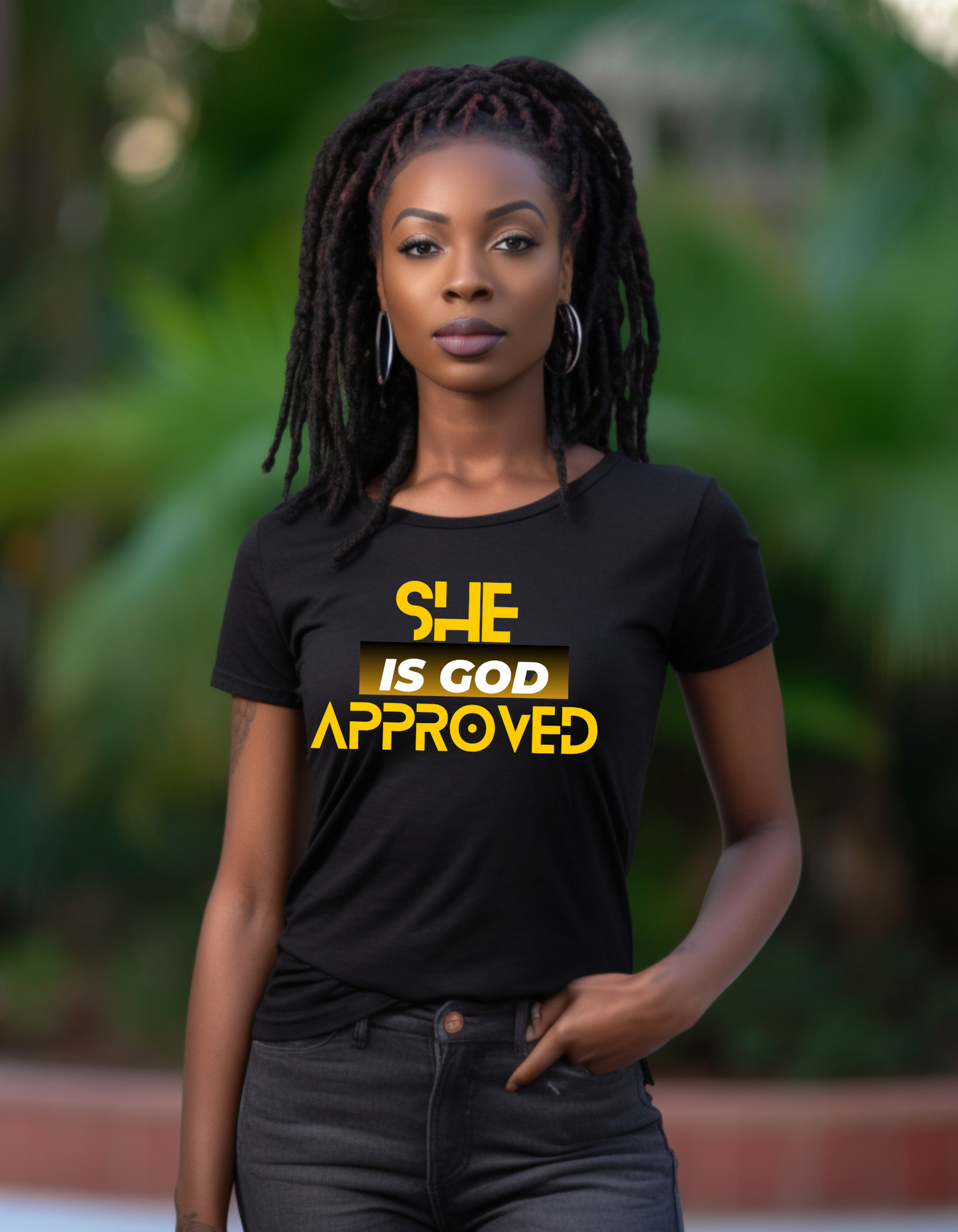 He/She Is God APPROVED Unisex T-Shirts