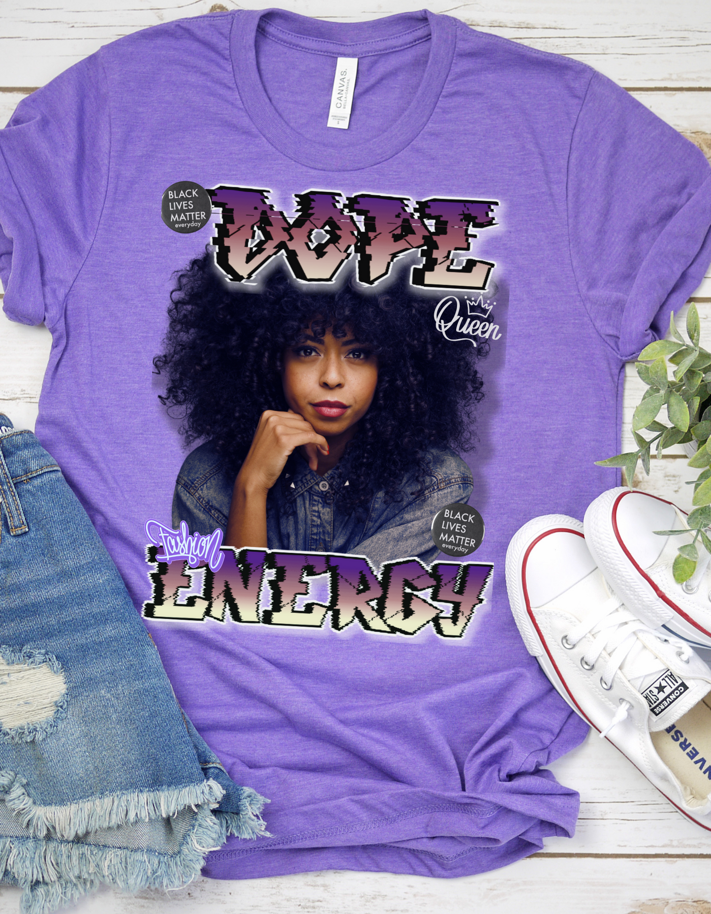 Dope Energy Queen T-Shirts