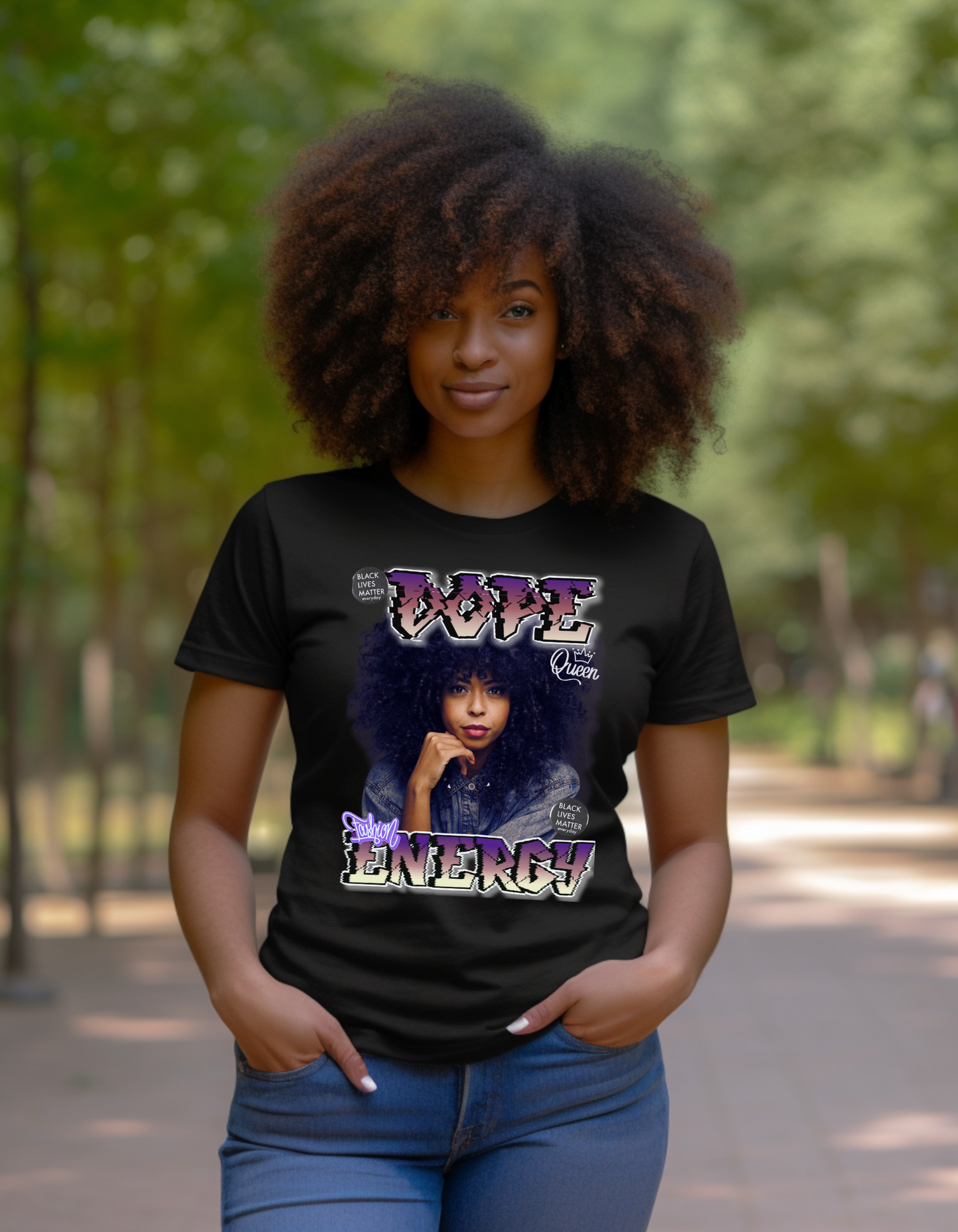 Dope Energy Queen T-Shirts