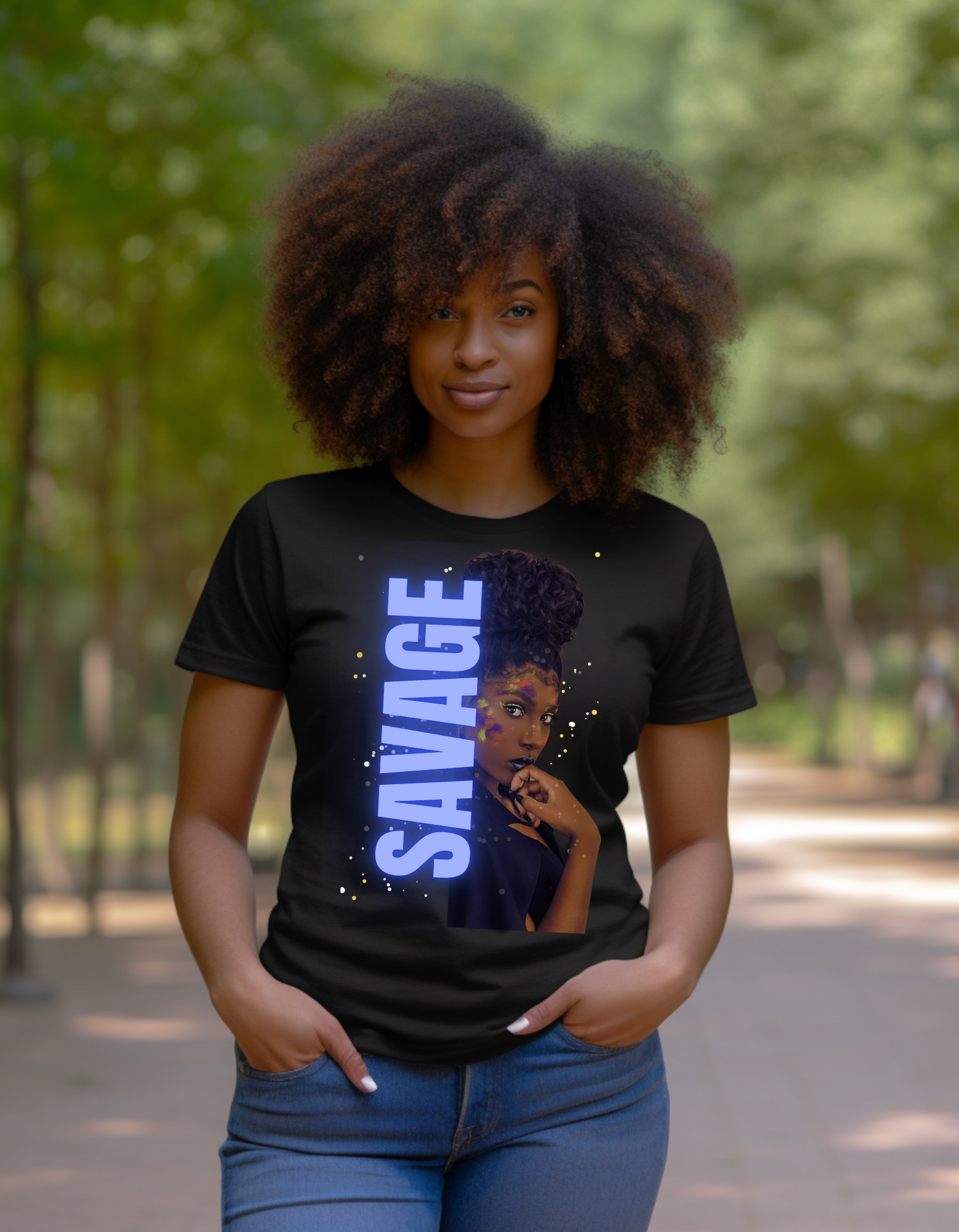 Savage Woman T-Shirts