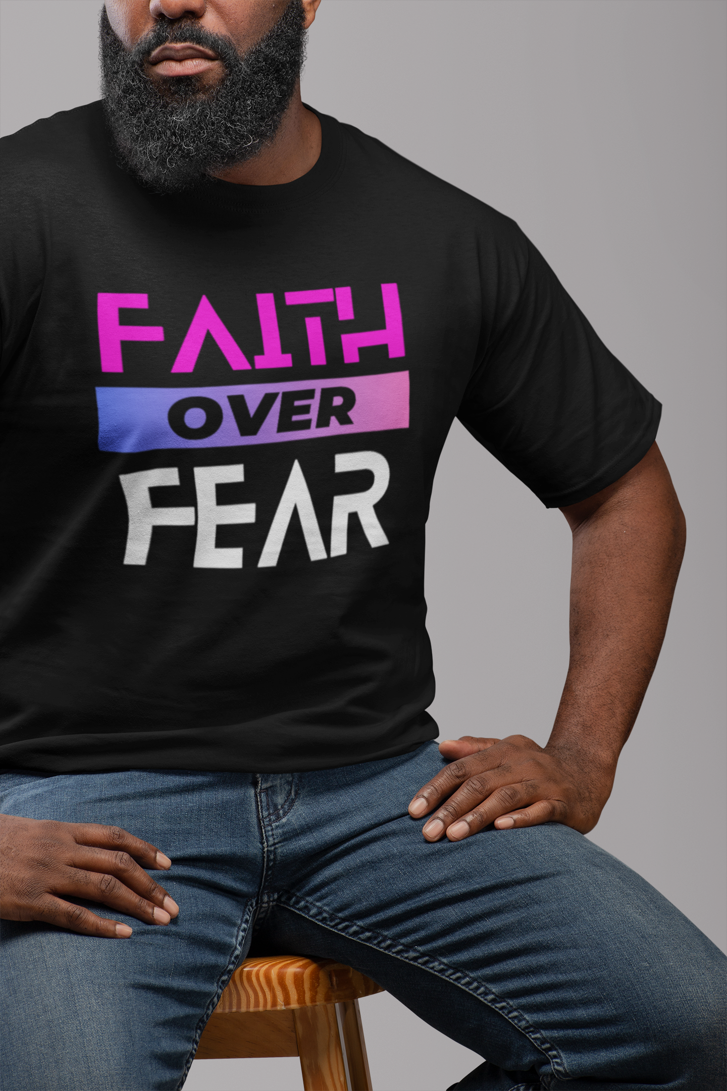 Faith Over Fear T-Shirt (Men)