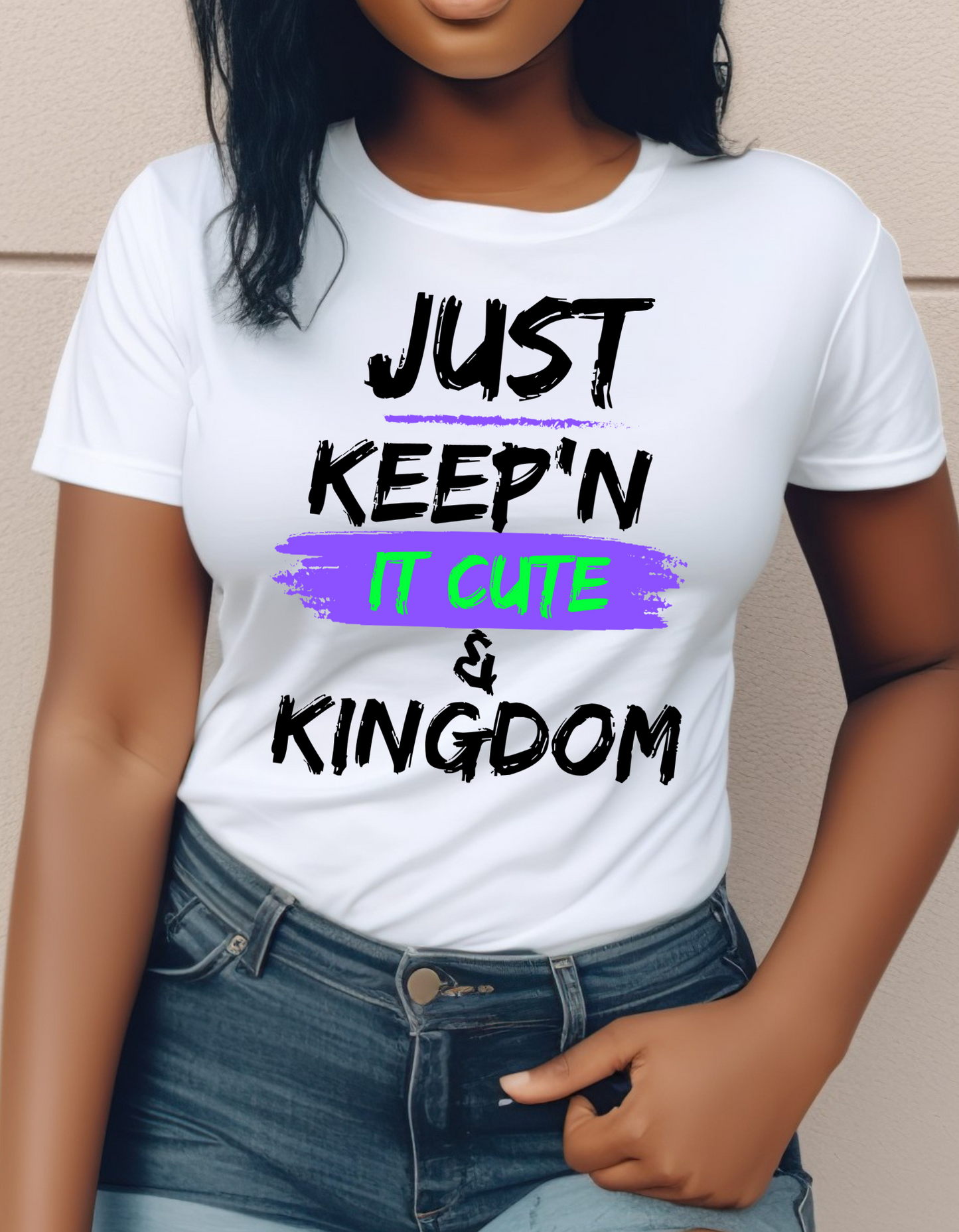 Just KEEP'N It CUTE & Saved / Kingdom T-Shirts (Unisex)